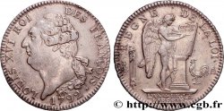 LOUIS XVI Écu au génie 1792 Paris AU
