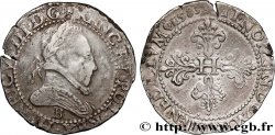 HENRI III Franc au col plat 1583 Rouen
