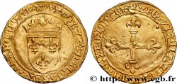 CHARLES VIII Écu d or au soleil n.d. Montpellier XF