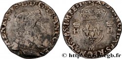 CHARLES IX. MONNAYAGE AU NOM DE HENRI II Teston à la tête nue, 5e type 1561 Toulouse TB/TB+
