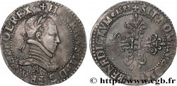 HENRI III Franc au col plat 1583 Paris