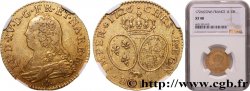 LOUIS XV DIT LE BIEN AIMÉ Louis d or aux écus ovales, buste habillé 1726 Pau