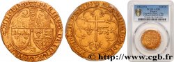 HENRY VI DE LANCASTRE - ROI DE FRANCE (1422-1453) - ROI D ANGLETERRE (1422-1461) et (1470-1471) Salut d or n.d. Paris