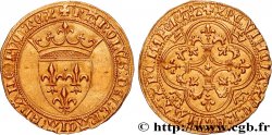 CHARLES VI  THE MAD  OR  THE WELL-BELOVED  Écu d or à la couronne n.d.  AU