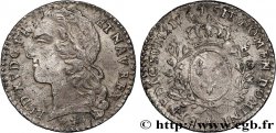 LOUIS XV DIT LE BIEN AIMÉ Dixième d écu aux branches d’olivier, tête ceinte d’un bandeau 1747 Metz