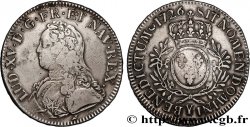 LOUIS XV DIT LE BIEN AIMÉ Écu aux branches d olivier, buste habillé 1726 Bourges