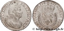 LOUIS XIV LE GRAND OU LE ROI SOLEIL Écu aux palmes 1694 Paris