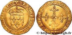 HENRI IV LE GRAND Écu d or au soleil, 4e type 1590 Saint-Lô