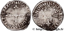 HENRI III Quart d écu, croix de face 1583 Nantes