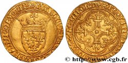 CHARLES VI LE FOU OU LE BIEN AIMÉ Écu d or à la couronne n.d. Saint-Lô