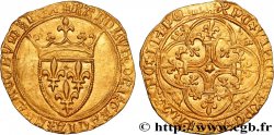 CHARLES VI LE FOU OU LE BIEN AIMÉ Écu d or à la couronne n.d. Saint-Lô