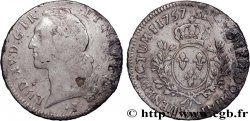 LOUIS XV THE BELOVED Écu aux branches d’olivier, tête ceinte d’un bandeau 1757 Pau