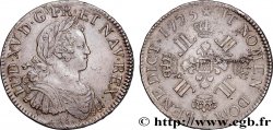 LOUIS XV DIT LE BIEN AIMÉ Écu à la croix fleurdelisée couronnée et aux huit L 1725 Bayonne