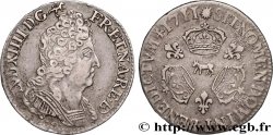 LOUIS XIV THE SUN KING Dixième d écu aux trois couronnes 1711 Pau