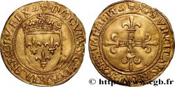 LOUIS XII LE PÈRE DU PEUPLE Écu d or au soleil 25/04/1498 Lyon