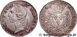LOUIS XV DIT LE BIEN AIMÉ Écu aux branches d’olivier, tête ceinte d’un bandeau 1767 Bayonne