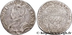 CHARLES IX Teston, 2e type 1569 Toulouse