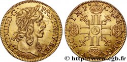 LOUIS XIII Louis d or aux huit L (effigie de Jean Warin) 1642 Paris