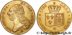 LOUIS XVI Double louis d’or aux écus accolés 1786 Paris