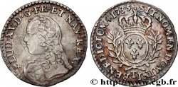 LOUIS XV DIT LE BIEN AIMÉ Vingtième d’écu aux branches d’olivier, buste habillé 1735 Nantes