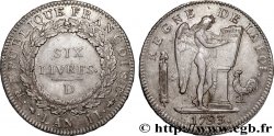 THE CONVENTION Six livres dit au génie 1793 Lyon