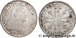 LOUIS XIV THE SUN KING Écu aux huit L, 1er type 1691 Paris
