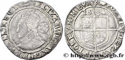 ANGLETERRE - ROYAUME D ANGLETERRE - ÉLISABETH Ire Six pences (5e émission) 1584 Londres