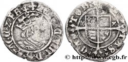 ANGLETERRE - ROYAUME D ANGLETERRE - HENRY VIII Halfgroat n.d. Canterbury