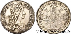 ENGLAND - KINGDOM OF ENGLAND - CHARLES II Shilling 1663 Londres