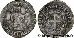 ITALY - KINGDOM OF NAPLES - ROBERT OF ANJOU Carlin d argent, gillat ou robert n.d. Naples