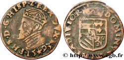SPANISH LOW COUNTRIES - DUCHY OF BRABANT - PHILIPPE II Liard 1593 Maastricht