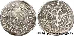 SAINT-EMPIRE ROMAIN GERMANIQUE - MAXIMILIEN Ier - KAMPTEN Demi-batzen 1514 Kampten