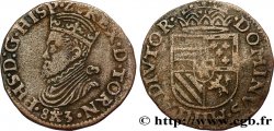 PAYS-BAS ESPAGNOLS - TOURNAI - PHILIPPE II D ESPAGNE Liard 1583 Tournai