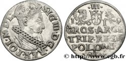 POLEN - SIGISMUND III. VASA Trois groschen ou trojak koronny 1619 Cracovie