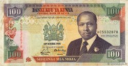 100 Shillings KENYA  1989 P.27a