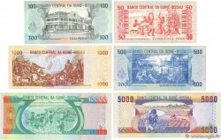 50 au 10000 Pesos Lot GUINÉE BISSAU  1990 P.10 au P.15 pr.NEUF