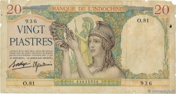 20 Piastres FRENCH INDOCHINA  1936 P.056b