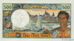 500 Francs NEW CALEDONIA 1970 P.60a