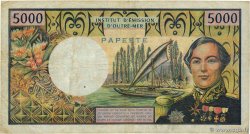 5000 Francs TAHITI  1985 P.28d BC