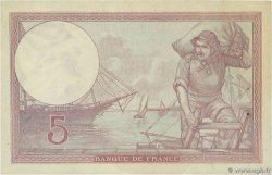 5 Francs FEMME CASQUÉE modifié FRANCIA  1940 F.04.16 MBC+