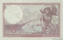 5 Francs FEMME CASQUÉE FRANCE  1933 F.03.17 SPL+