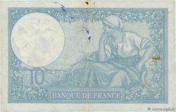 10 Francs MINERVE modifié FRANCE  1940 F.07.17 VF+