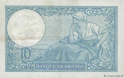 10 Francs MINERVE modifié FRANCIA  1940 F.07.15 MBC