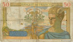 50 Francs CÉRÈS FRANKREICH  1935 F.17.13 SGE