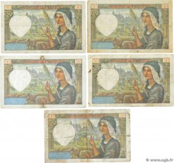 50 Francs JACQUES CŒUR Lot FRANCE  1942 F.19.18 F