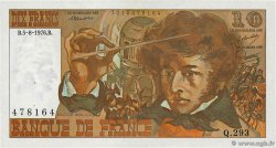 10 Francs BERLIOZ FRANCE  1976 F.63.20 SUP