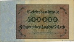 500000 Mark ALLEMAGNE  1923 P.088b SUP