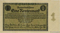 1 Rentenmark ALLEMAGNE  1923 P.161