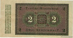2 Rentenmark ALLEMAGNE  1923 P.162 TB+