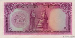 5 Dinars IRAQ  1959 P.054b XF